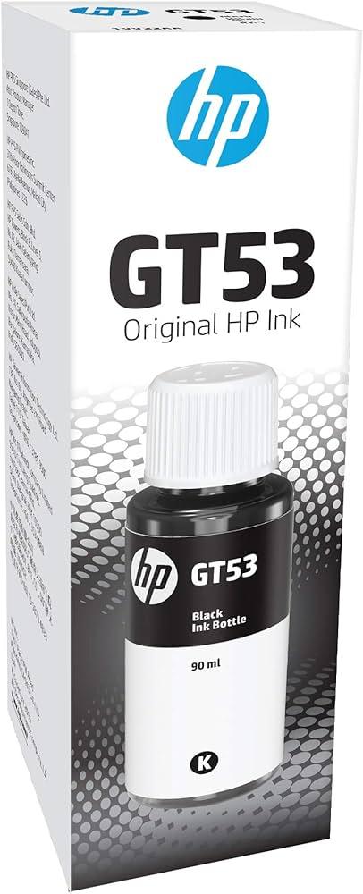 HP GT53 BLACK Refill Ink Bottle for HP Ink Tank Printers - eBuy UAE